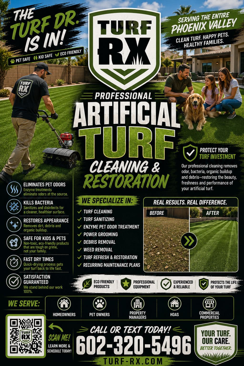 Project The Turf Dr. Is In - Professional Artificial Turf Cleaning for the Phoenix Valley image