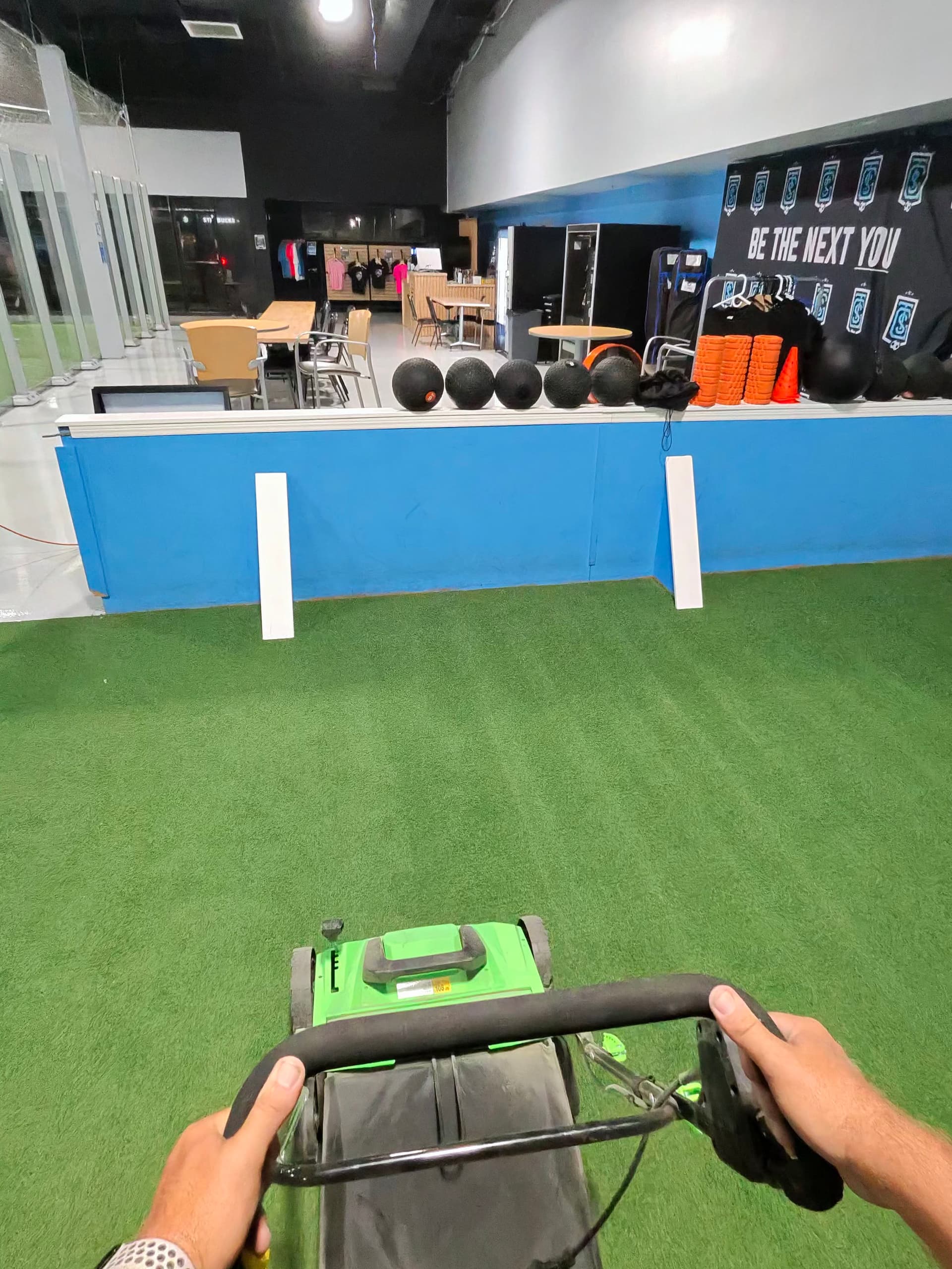 Gallery photos for Indoor Gym Turf Cleaning That Goes Way Deeper Than a Vacuum: Image #1