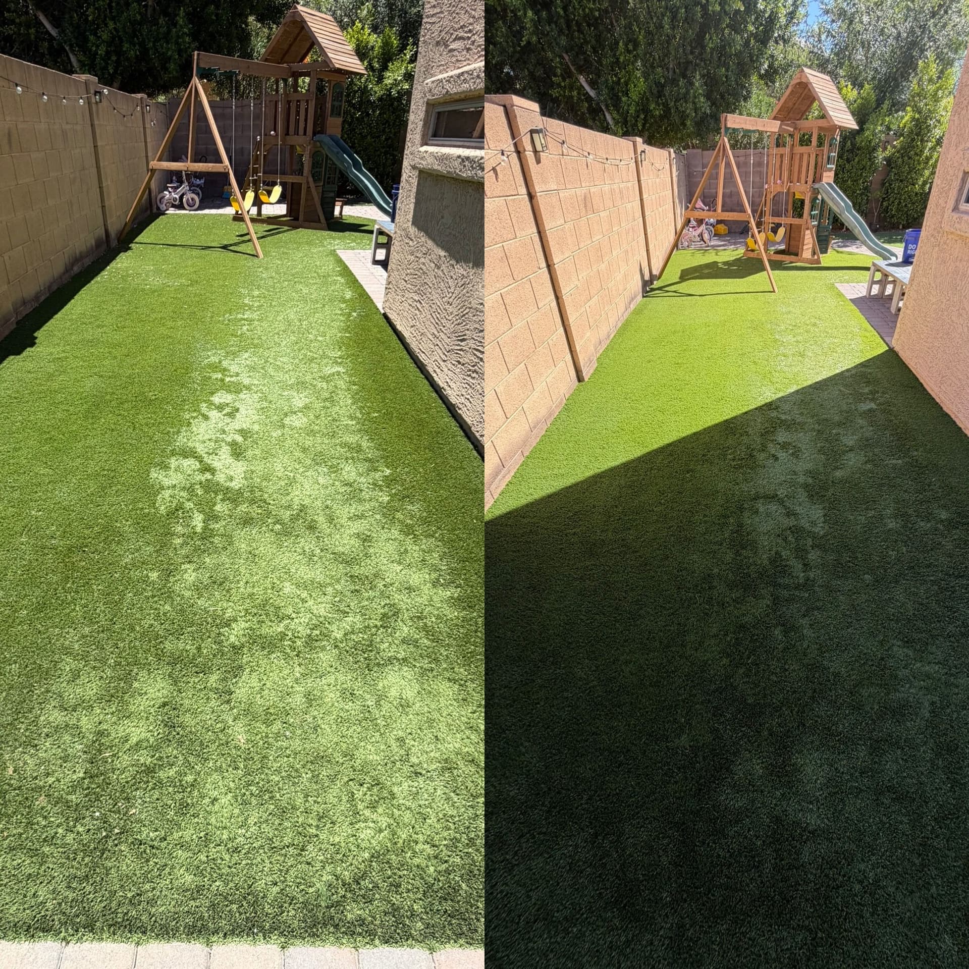 Gallery photos for Advanced Turf Clean in WestWing Gets a Family Backyard Back in Shape: Image #3